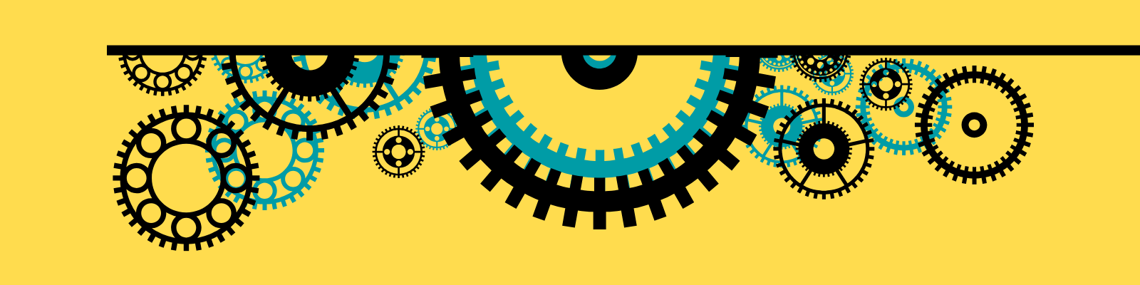 Project design elements for KIMI: the Knowledge Incubator & Mentorship Initiative features an illustration of overlapping gears suggesting collaboration and skill-building.