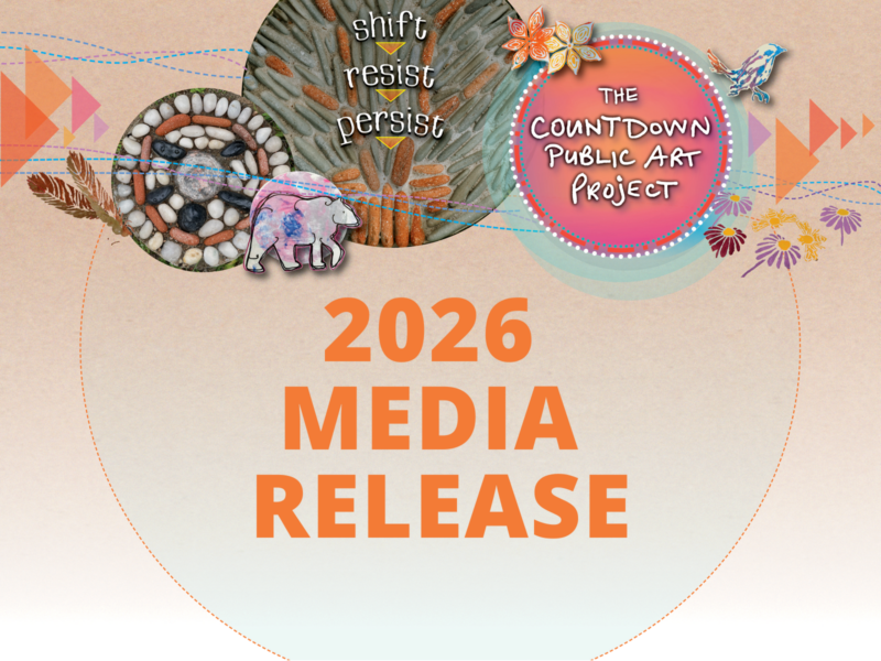 poster for public art project media release