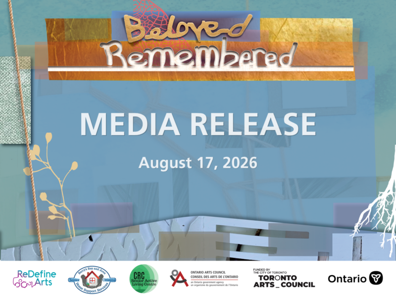 Media release for Beloved Remembered